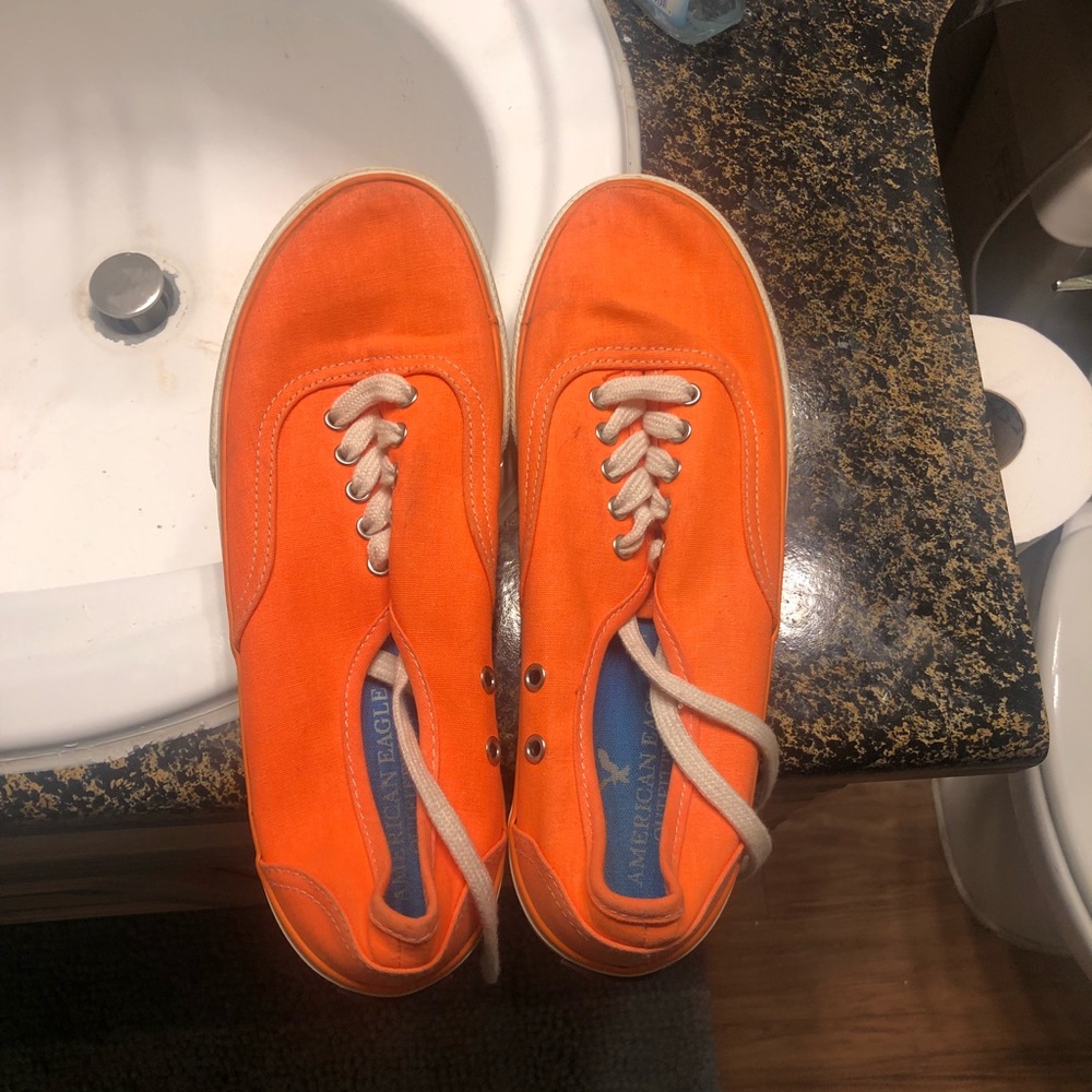 Orange American Eagle Shoes
